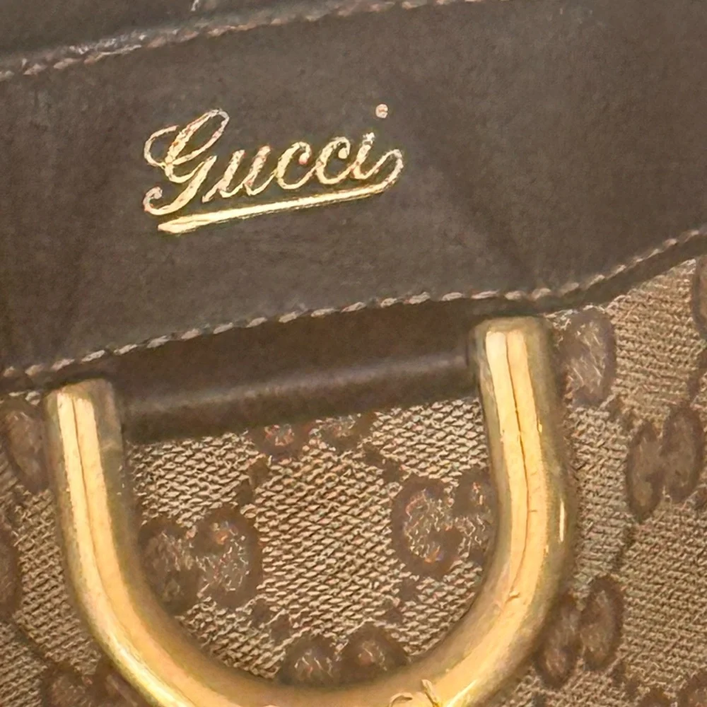 Gucci GG Canvas Tote Custom Unicorn Appliqué-Statement Bag - Picture 3 of 12